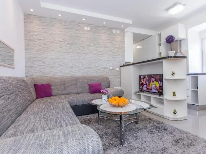 Moja - Two Bedroom With Terrace Apartment Zaton Doli